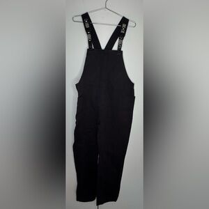 Kavu San Blas Overalls Jumpsuit Women Size Medium Black Comfy Outdoors